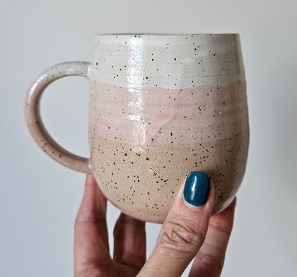 Gorgeous speckled Mother's day mugs 